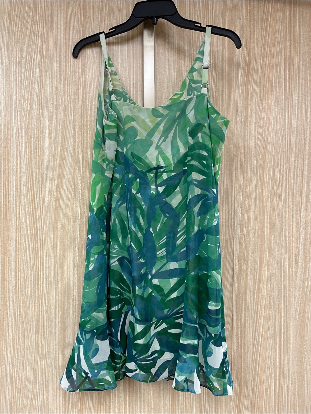 Cabi green leaf dress size small - Picture 4 of 4